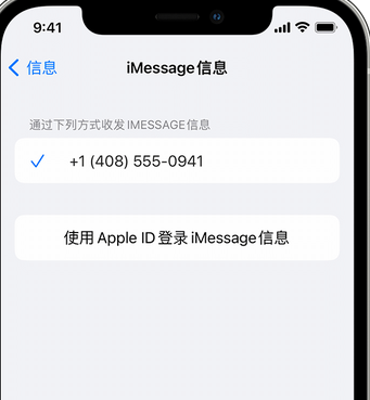 墨竹工卡apple维修iPhone上无法正常发送iMessage信息 