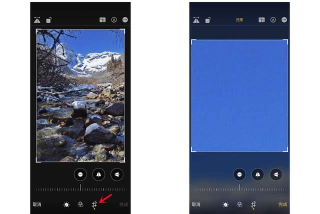 墨竹工卡苹果手机维修分享iPhone手机如何使用裁剪功能隐藏照片 